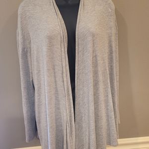 Versatile Top! Cardigan or tie front
